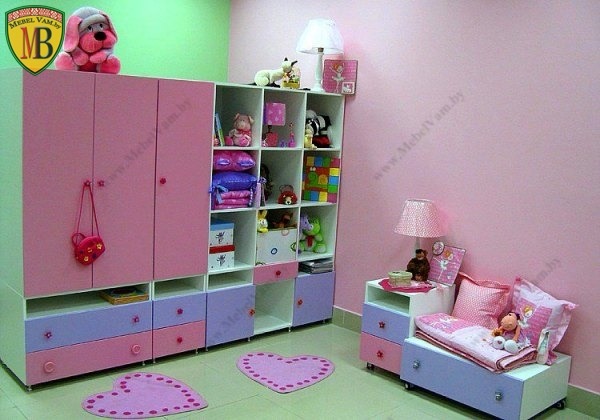 ДЕТСКАЯ КОМНАТА ДЛЯ ДЕВОЧКИ~МЕБЕЛЬ~1