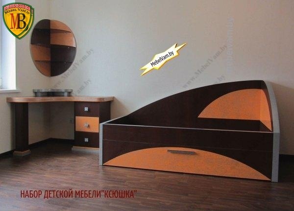 МЕБЕЛЬ ДЛЯ ДЕТСКОЙ "КСЮШКА"_ПОД ЗАКАЗ_В_МИНСКЕ