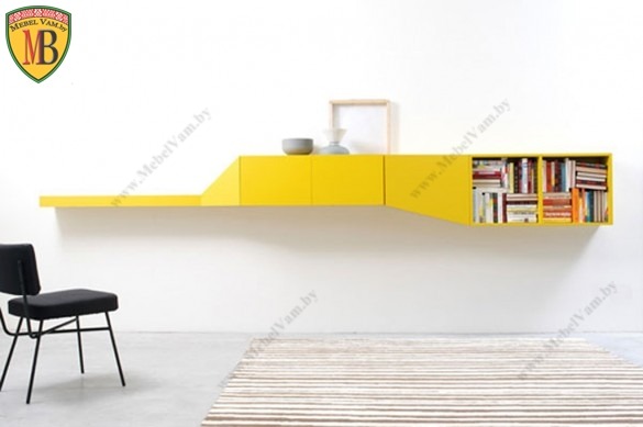 ~16~НАСТЕННАЯ ОДИНОЧНАЯ ПОЛКА~МЕБЕЛЬ~1