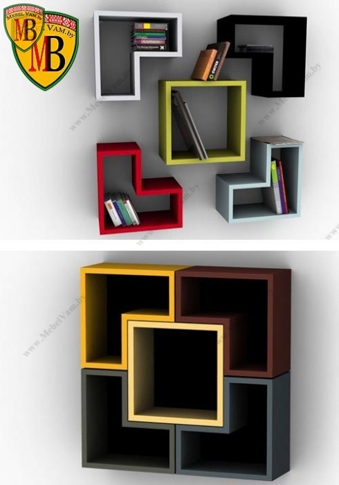 ~22~НАСТЕННАЯ ПОЛКА~МЕБЕЛЬ~3