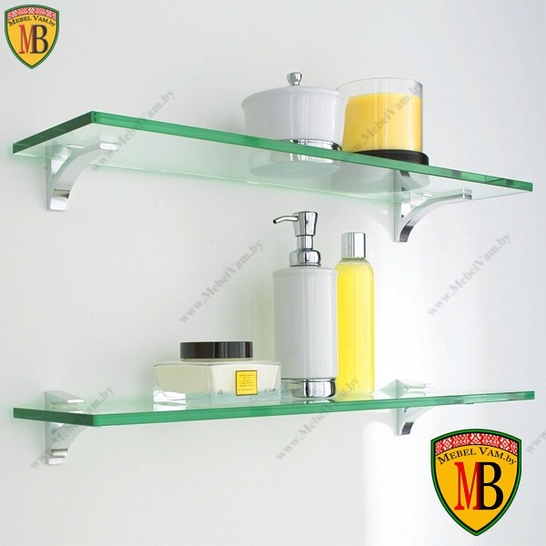 ~25~СТЕКЛЯННАЯ ПОЛКА~МЕБЕЛЬ~1